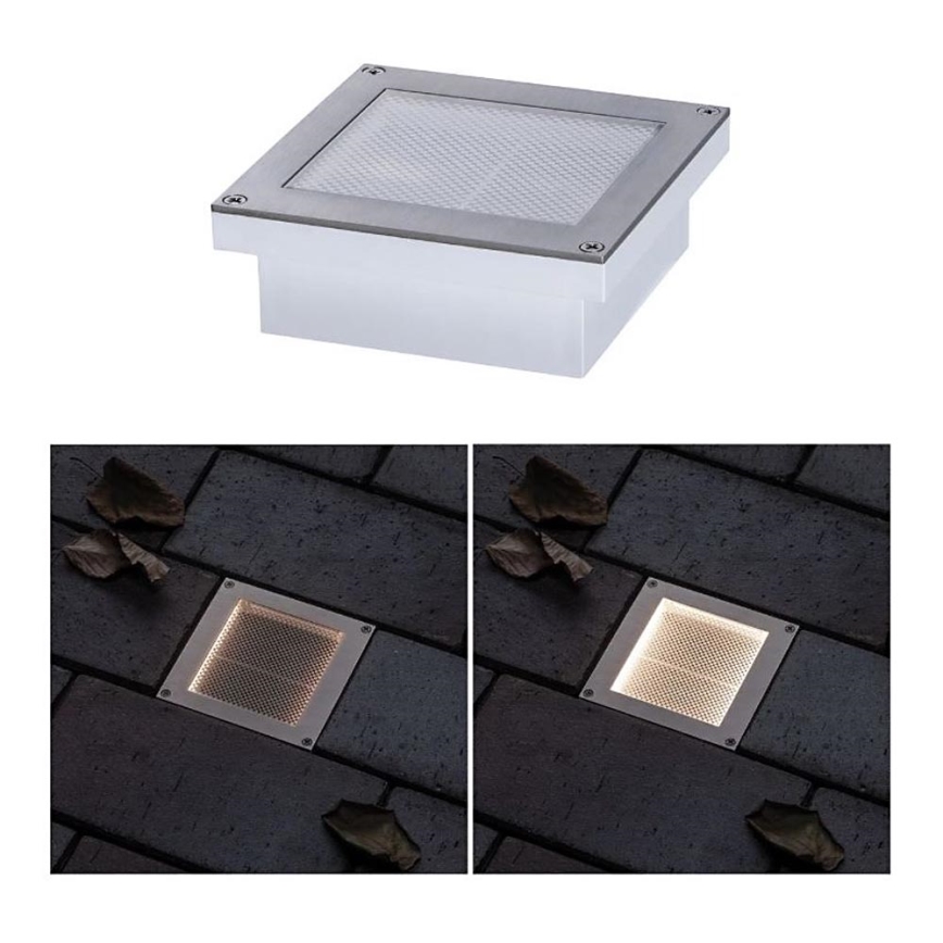 Paulmann 94238 - LED/0,7W IP67 Oprit zonne-lamp met sensor ARON 3,7V 650 mAh