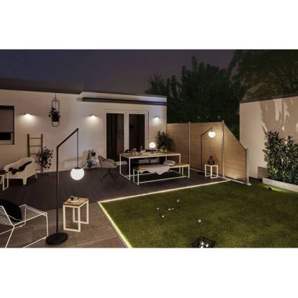Paulmann 94246 - LED/1,2W IP44 Éclairage solaire extérieur avec détecteur RYSE 3,7V 1800 mAh