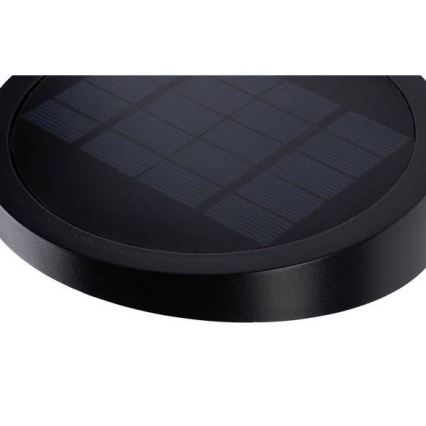 Paulmann 94246 - LED/1,2W IP44 Solarlamp voor buiten met sensor RYSE 3,7V 1800 mAh