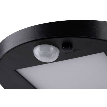 Paulmann 94246 - LED/1,2W IP44 Solarlamp voor buiten met sensor RYSE 3,7V 1800 mAh