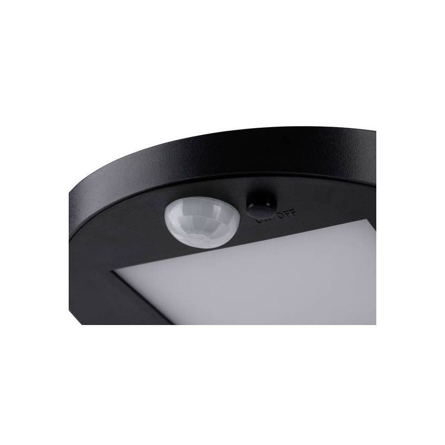 Paulmann 94246 - LED/1,2W IP44 Solarlamp voor buiten met sensor RYSE 3,7V 1800 mAh