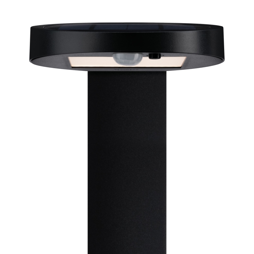 Paulmann 94249 - LED/1,2W IP44 Buiten zonne- lamp met sensor RYSE 3,7V 1800 mAh
