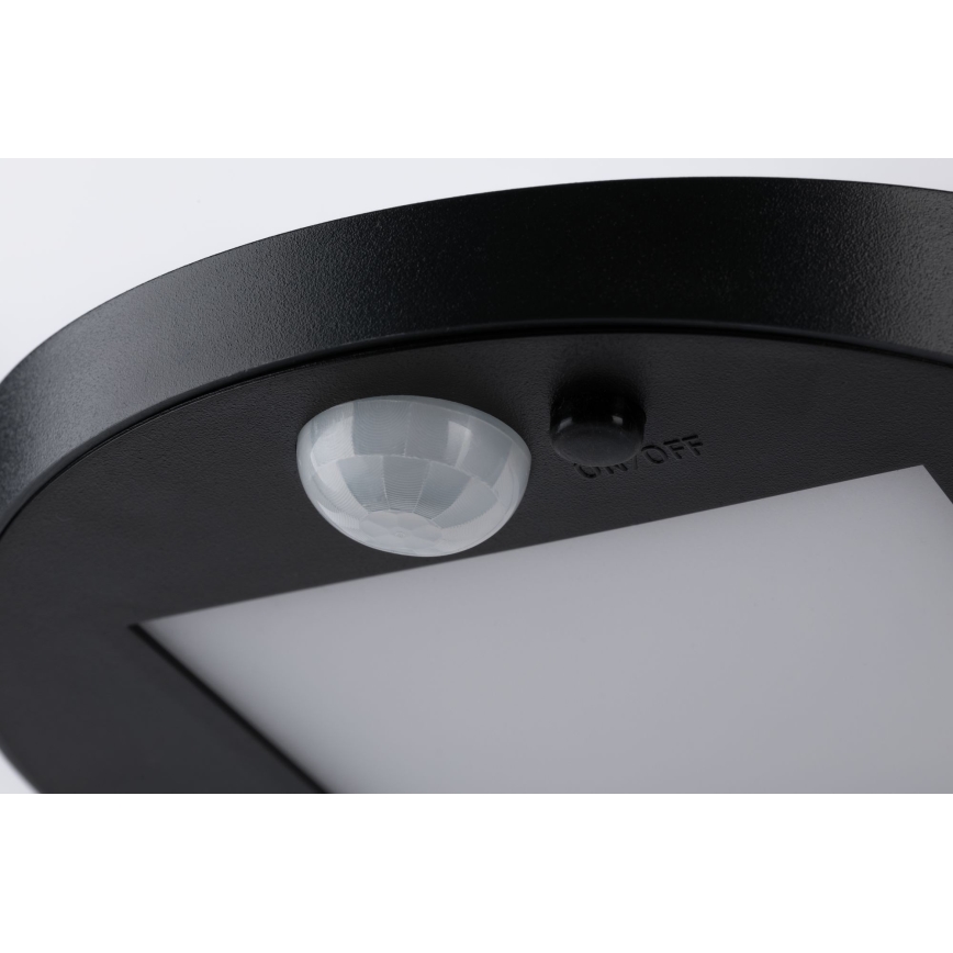 Paulmann 94249 - LED/1,2W IP44 Buiten zonne- lamp met sensor RYSE 3,7V 1800 mAh