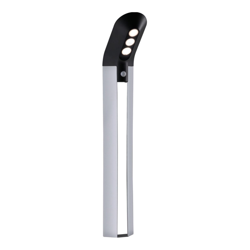 Paulmann 94252 - LED/1,2W IP44 Lampe solaire d'extérieur avec détecteur SOLEY 230V