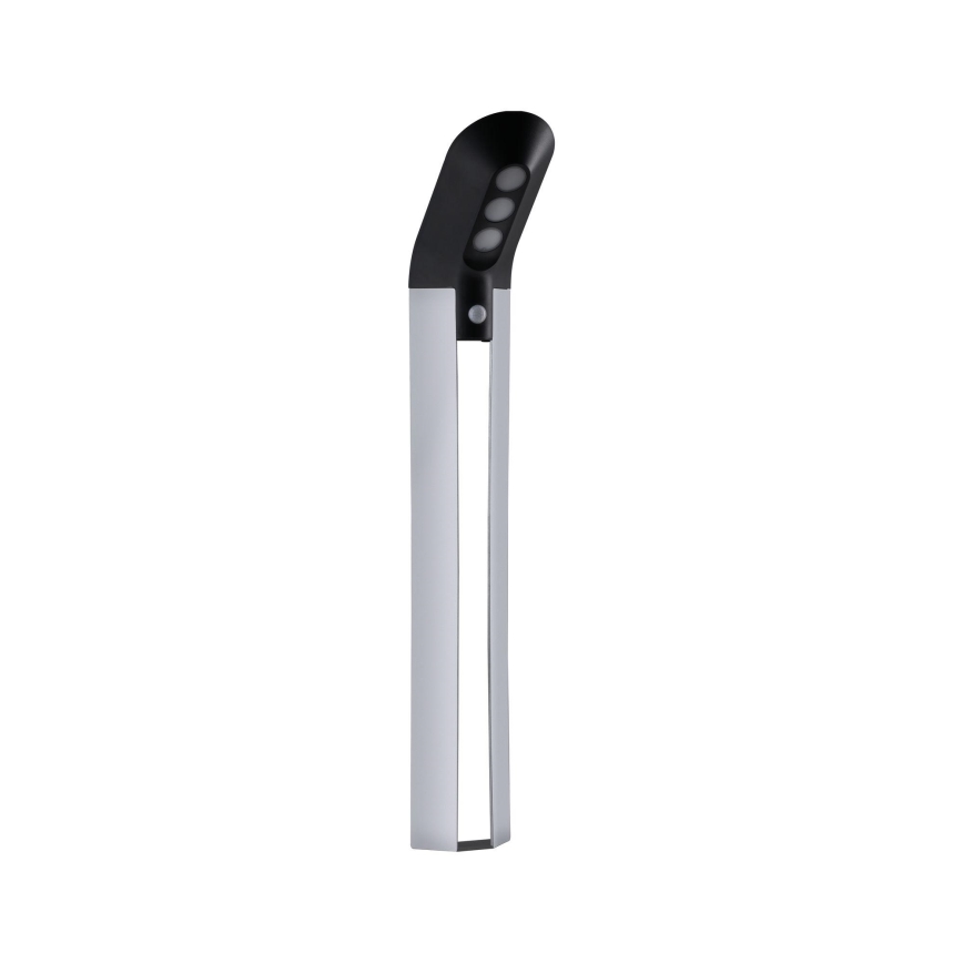 Paulmann 94252 - LED/1,2W IP44 Lampe solaire d'extérieur avec détecteur SOLEY 230V