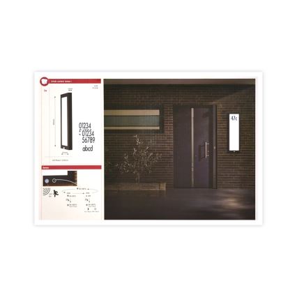 Paulmann 94257_1 - LED/19W IP44 Plafondlamp voor buiten met sensor 230V