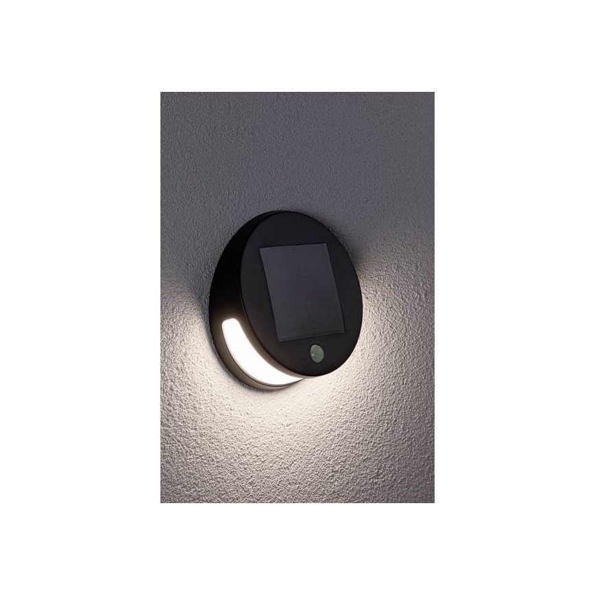 Paulmann 94265 - LED/3W IP44 Solarlamp voor buiten met sensor HELENA 3,7V 1800 mAh
