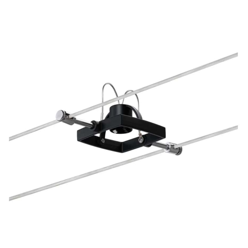Paulmann 94290 - SET van 5x GU5,3/10W Spotverlichting voor kabelsysteem MAC 230V zwart