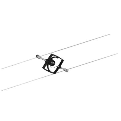 Paulmann 94290 - SET van 5x GU5,3/10W Spotverlichting voor kabelsysteem MAC 230V zwart