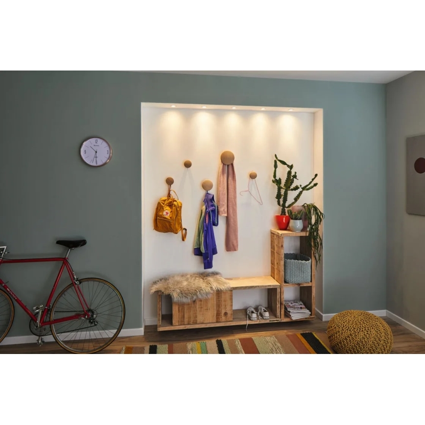 Paulmann 94292 - LED/4W IP23 Spot encastrable salle de bain COIN 230V