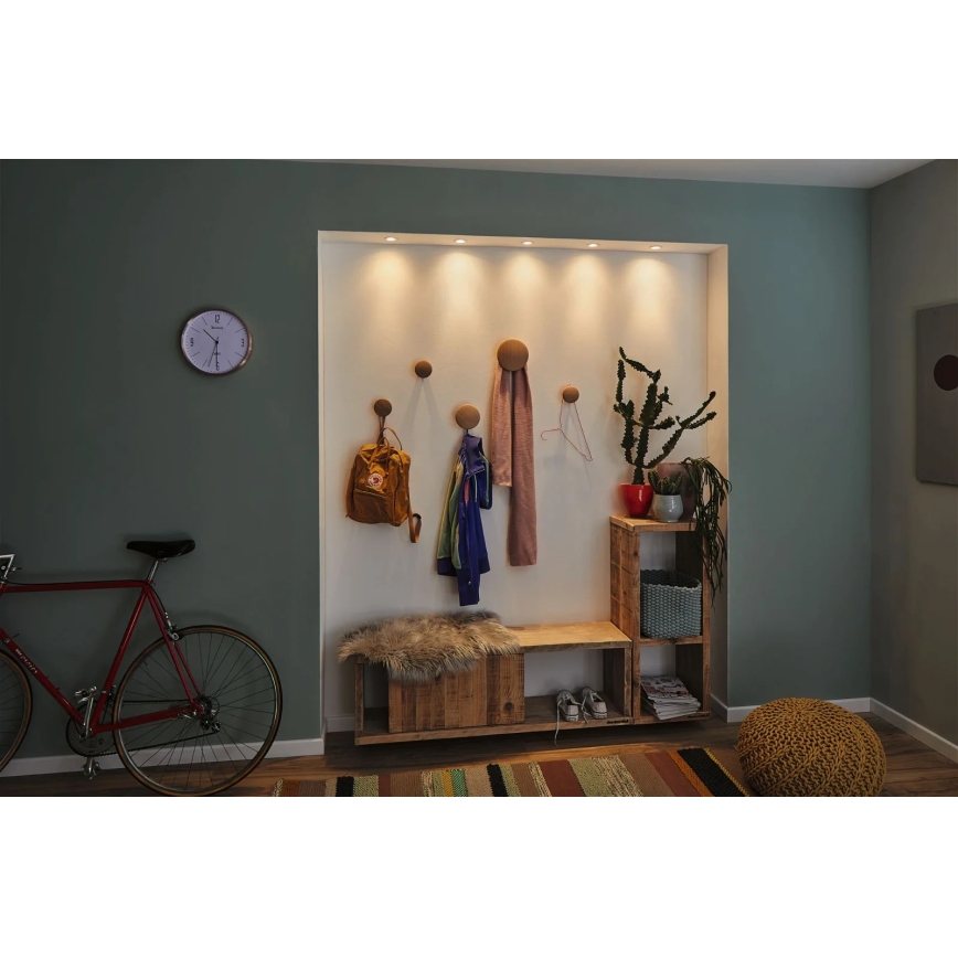 Paulmann 94292 - LED/4W IP23 Spot encastrable salle de bain COIN 230V