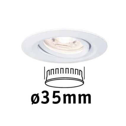 Paulmann 94292 - LED/4W IP23 Spot encastrable salle de bain COIN 230V