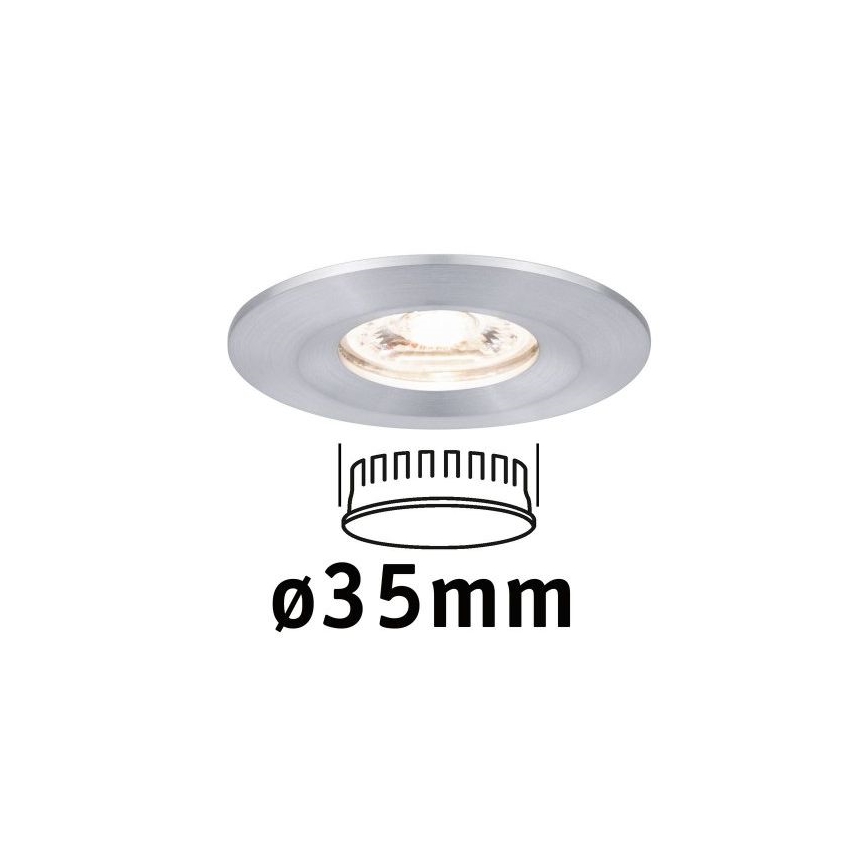 Paulmann 94304 - LED/4W IP44 Spot encastrable salle de bain COIN 230V