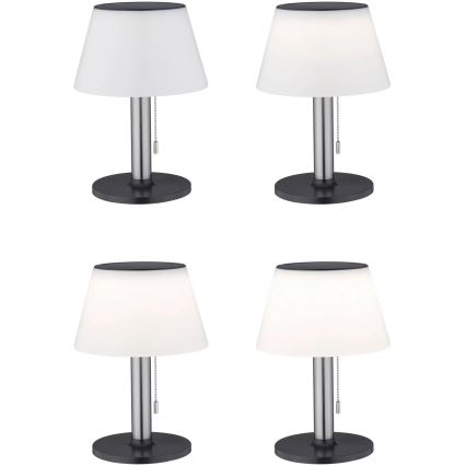 Paulmann 94309 - LED/0,8W IP44 Lampe solaire à intensité variable LILLESOL 3,7V 2000 mAh