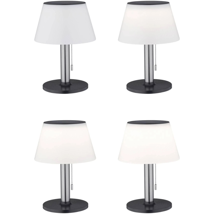 Paulmann 94309 - LED/0,8W IP44 Lampe solaire à intensité variable LILLESOL 3,7V 2000 mAh