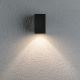 Paulmann 94327 - Antraciete LED Buiten wandlamp / 3,8W IP44 FLAME 230V