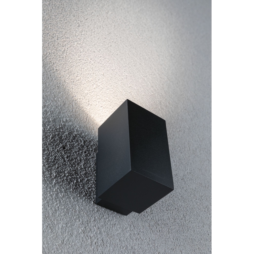 Paulmann 94327 - Antraciete LED Buiten wandlamp / 3,8W IP44 FLAME 230V