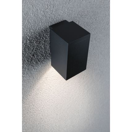 Paulmann 94327 - Antraciete LED Buiten wandlamp / 3,8W IP44 FLAME 230V