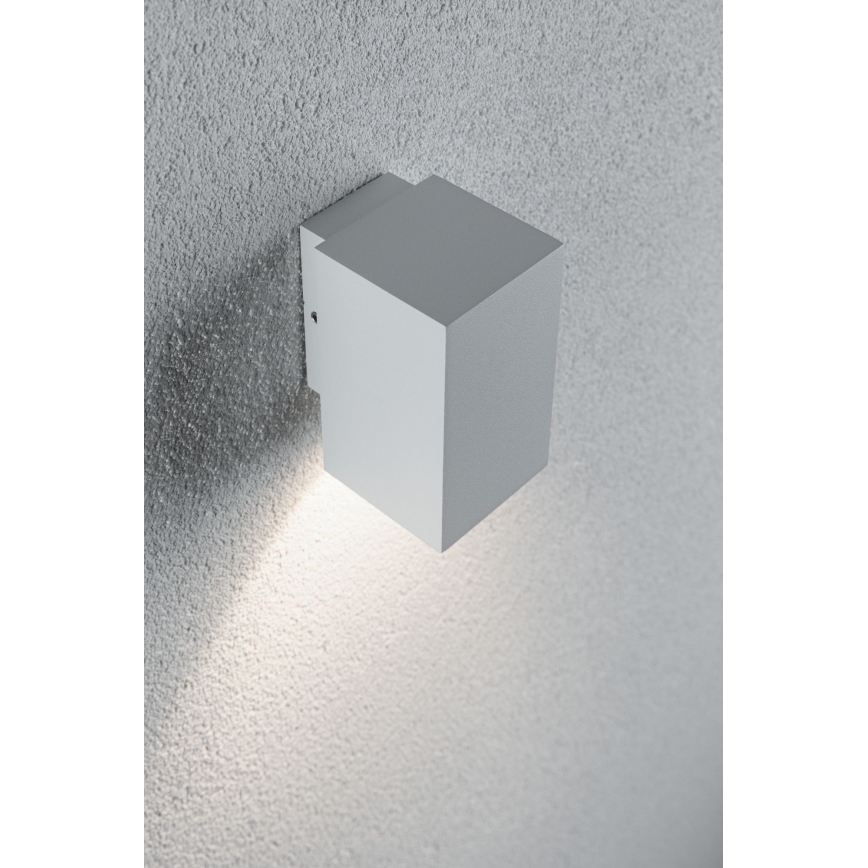 Paulmann 94329 - Witte LED Buiten wandlamp / 3,8W IP44 FLAME 230V