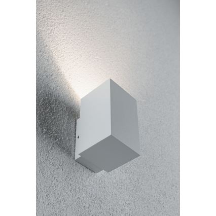 Paulmann 94329 - Witte LED Buiten wandlamp / 3,8W IP44 FLAME 230V