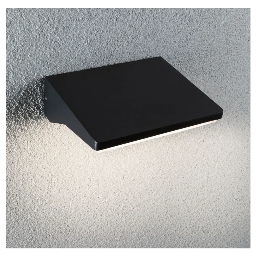 Paulmann 94333 - LED/7,4W IP44 Wandlamp voor buiten met sensor HOUSE 230V