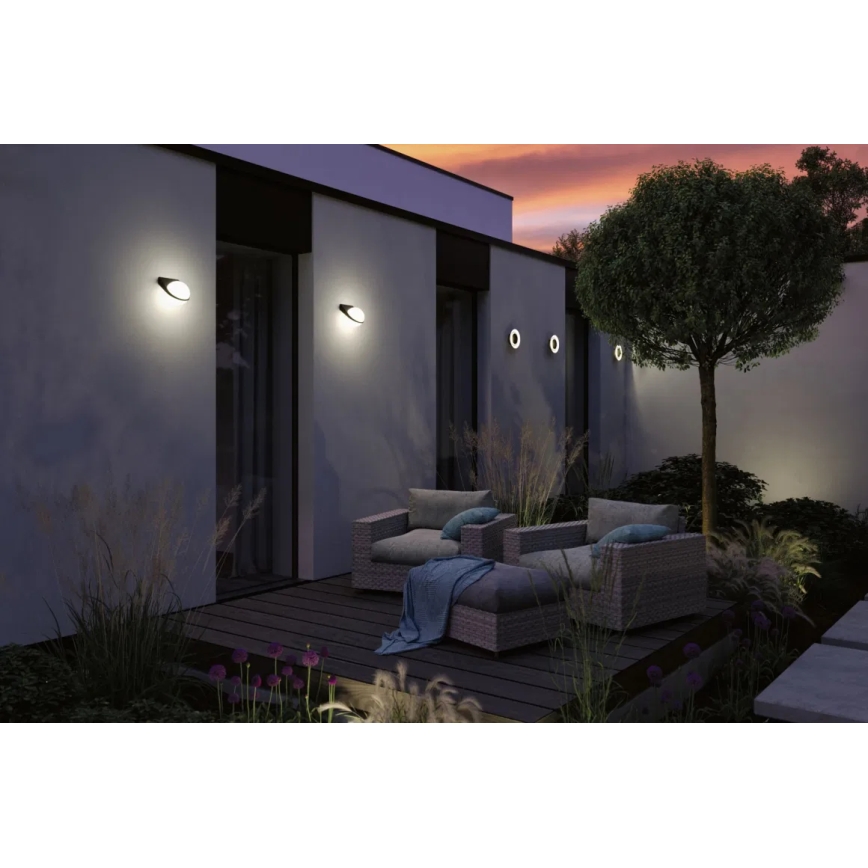 Paulmann 94409 - LED/4W IP44 Wandlamp voor buiten CIRCEA 230V