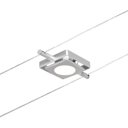 Paulmann 94420 - SET 5x LED/4,5W Compleet kabelsysteem MAC 230V mat chroom