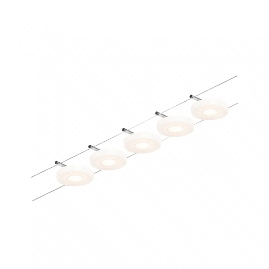 Paulmann 94426 - SET van 5x LED/4,5W Spotverlichting voor het kabelsysteem MAC 230V