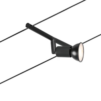 Paulmann 94446 - Kit 5xGU5,3/10W, système complet sur câble SALT 230V, noir