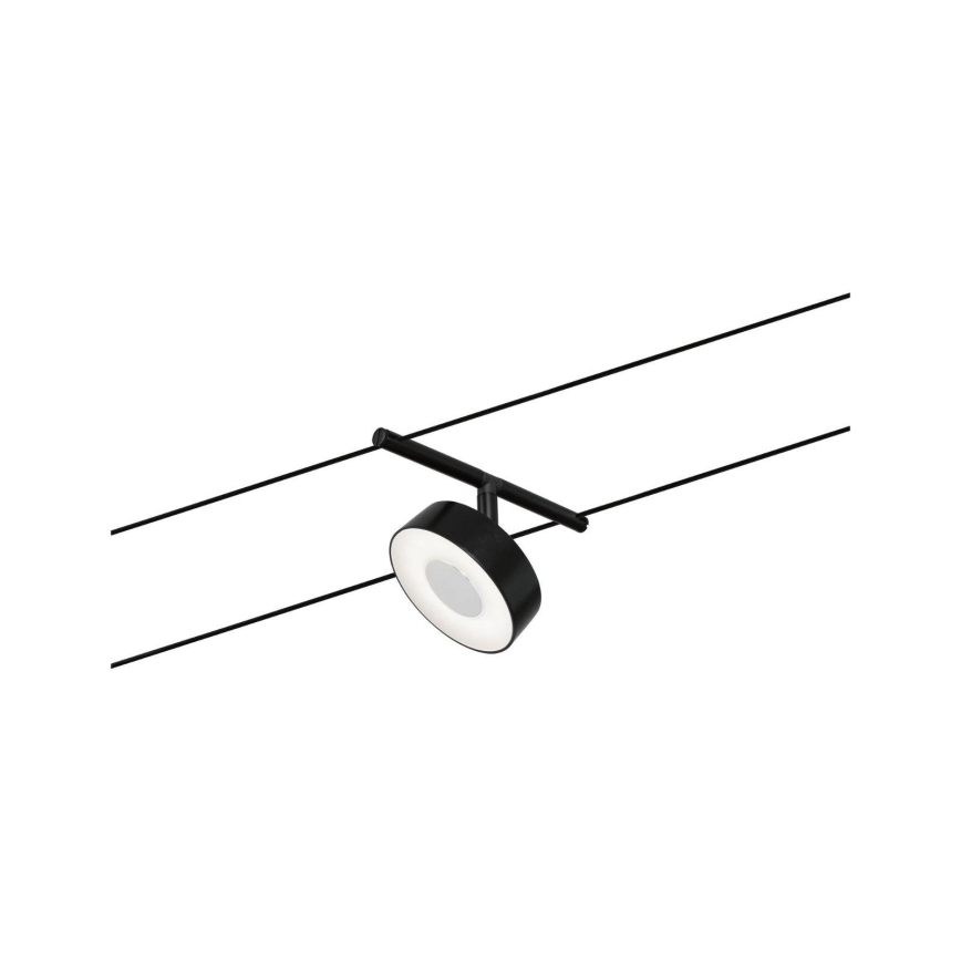 Paulmann 94479 - Kit complet 5x LED/5W, système sur câble CIRCLE 230V, noir