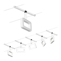 Paulmann 94483 - SET 5x LED/4,8W compleet kabelsysteem FRAME 230V wit