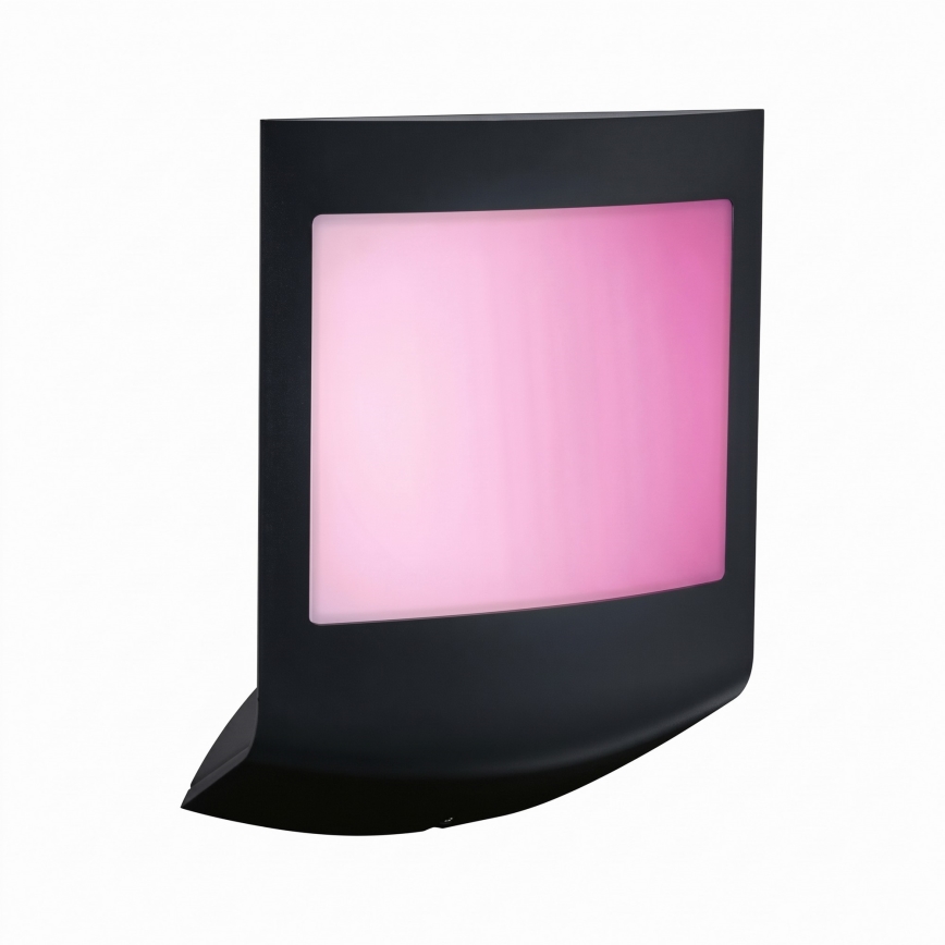 Paulmann 94513 - RGBW LED/8,2W IP44 Dimbaar buitenwandlamp met bewegings- en schemersensor PADEA 230V antraciet