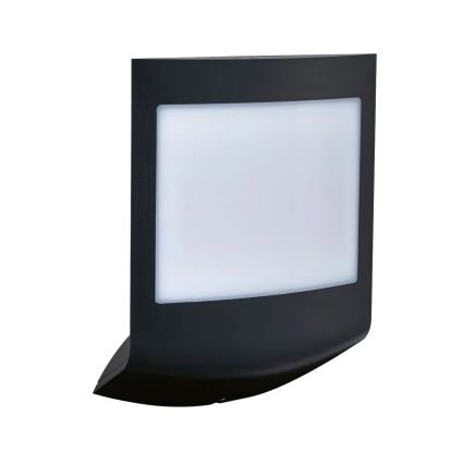 Paulmann 94513 - RGBW LED/8,2W IP44 Dimbaar buitenwandlamp met bewegings- en schemersensor PADEA 230V antraciet
