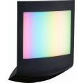 Paulmann 94513 - RGBW LED/8,2W IP44 Dimbaar buitenwandlamp met bewegings- en schemersensor PADEA 230V antraciet