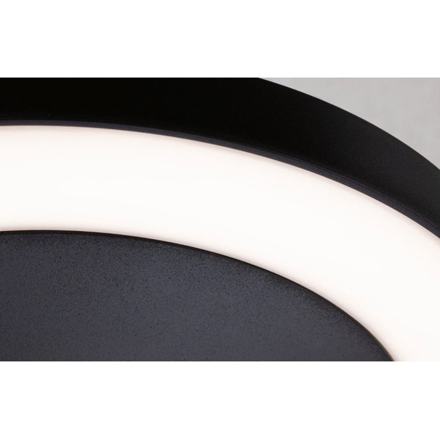 Paulmann 94526 - LED/14W IP44 Plafonnier d'extérieur avec détecteur CIRCULA 230V