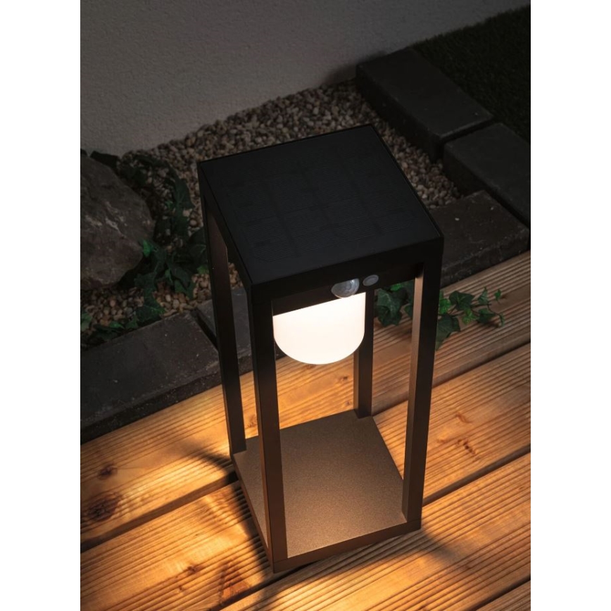 Paulmann 94573 - LED/5,5W IP44 Solar lamp met sensor MARISOL 3,7V 2000 mAh