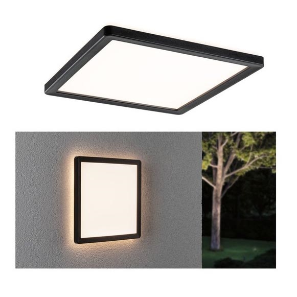 94661 LED/14,5W IP44 Buitenverlichting LAMINA zwart | Lumimania