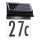 Paulmann 94694 - LED/0,2W IP44 Numéro de maison solaire NEDA 3,7V 1800 mAh