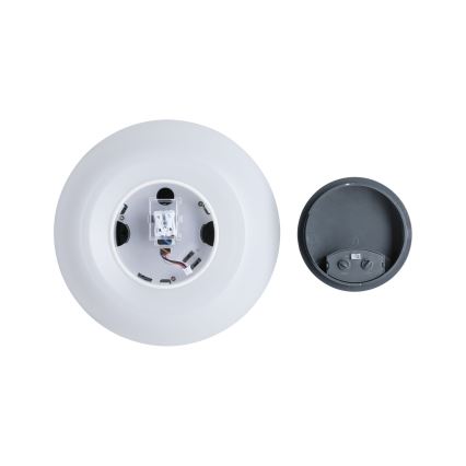 Paulmann 94956 - LED/20,5W IP65 Dimbare buitenwandlamp met bewegings- en schemersensor AUREVA 230V 2200/3000/4000K antraciet
