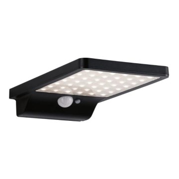 Paulmann 95393 - Applique murale solaire avec détecteur LED/4W IP44 SOLVEIG 3,7V 2000 mAh