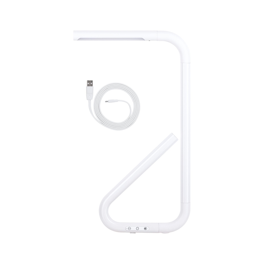 Paulmann 95423 - Lampe de table tactile à intensité variable LED/4,5W FLEXLINK 5V/USB 4400 mAh blanche