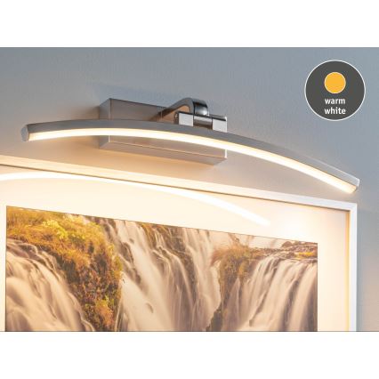 Paulmann 95557 - LED/8,5W Schilderijlamp BENTO 230V 40 cm mat chroom