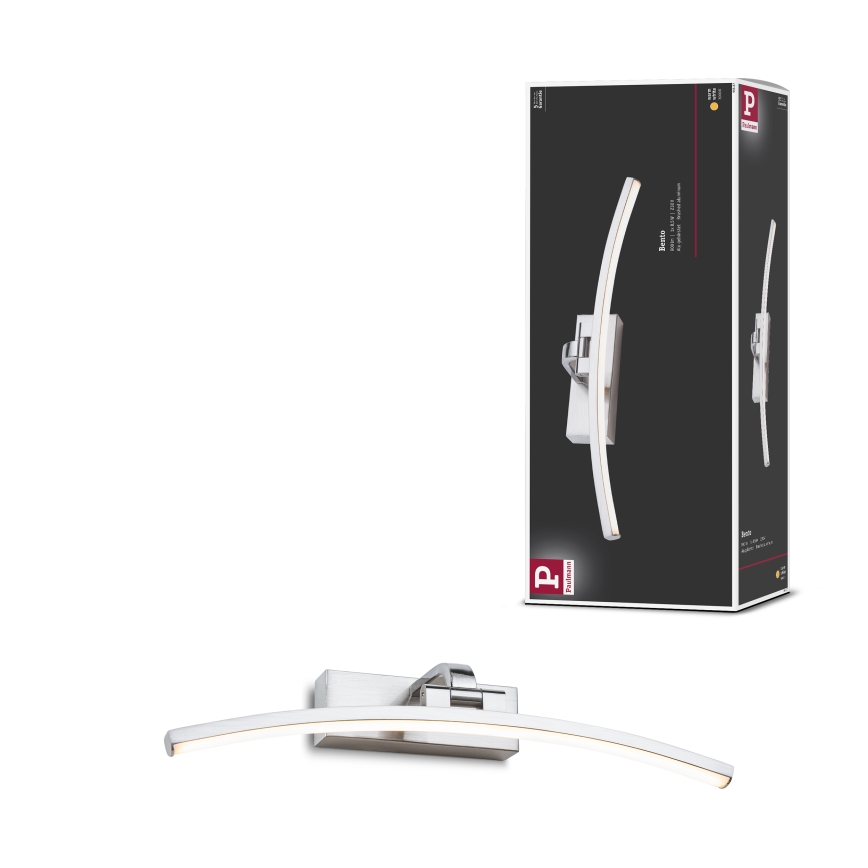 Paulmann 95557 - LED/8,5W Schilderijlamp BENTO 230V 40 cm mat chroom