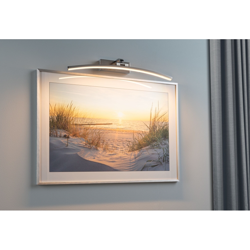 Paulmann 95558 - LED/10W Schilderijverlichting BENTO 230V 50 cm mat chroom