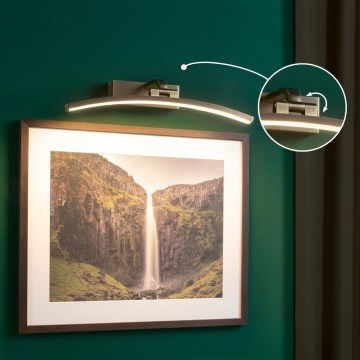 Paulmann 95560 - LED/8,5W Lampe pour tableau BENTO 230V 40 cm laiton