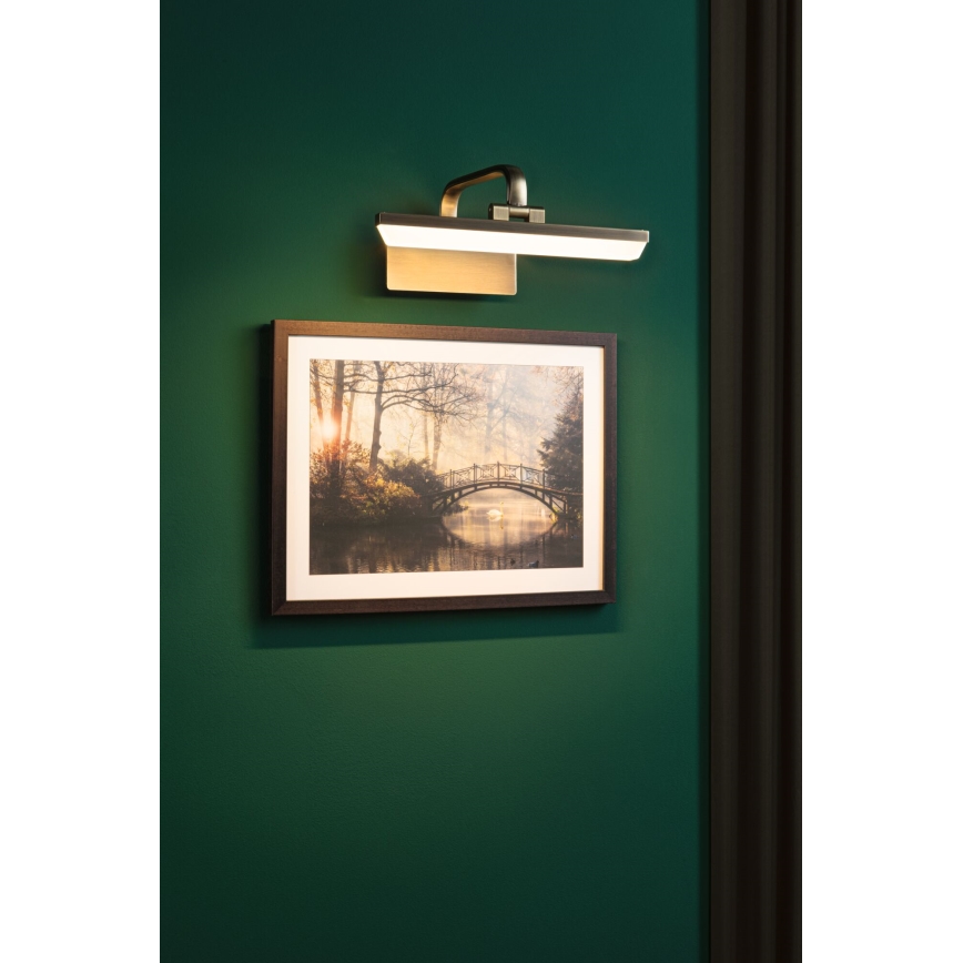 Paulmann 95568 - LED/6W Luminaire pour tableaux RENAN 230V 30 cm laiton