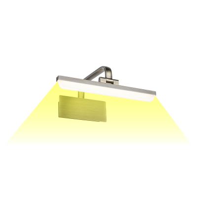 Paulmann 95568 - LED/6W Luminaire pour tableaux RENAN 230V 30 cm laiton
