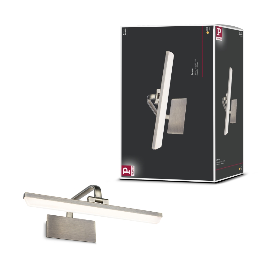 Paulmann 95569 - LED 9,5 W Lampe pour tableau RENAN 230 V 40 cm laiton