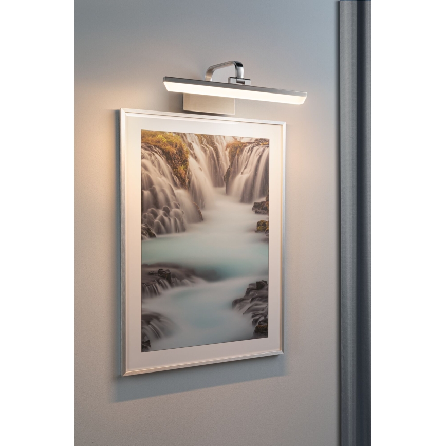 Paulmann 95572 - LED/9,5W Schilderijlamp RENAN 230V 40 cm mat chroom