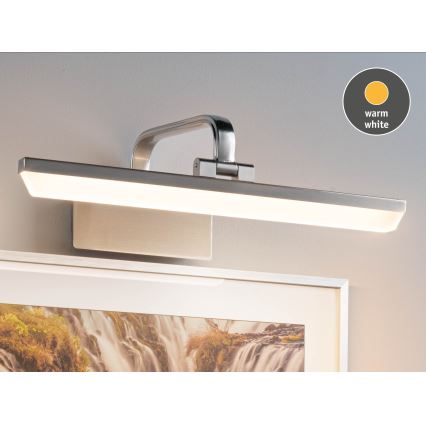 Paulmann 95572 - LED/9,5W Schilderijlamp RENAN 230V 40 cm mat chroom